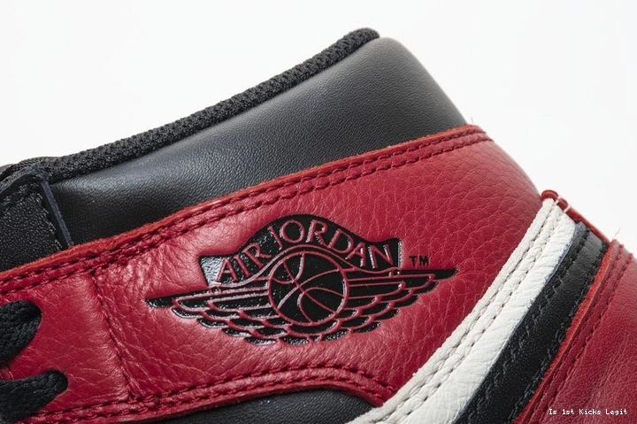 555088-610 Bred Jordan Retro Toe 1 High Air OG 0407